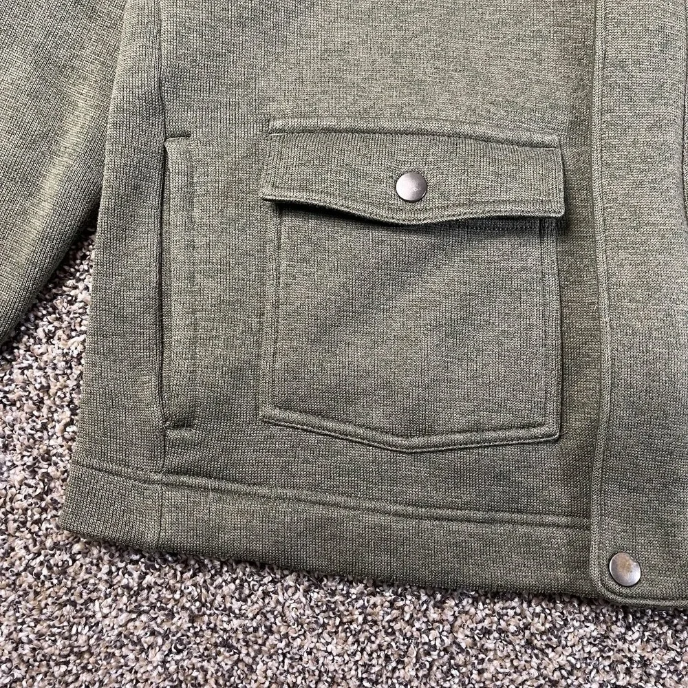 Patagonia Men's Size M Better Sweater Fleece Field Jacket Chore Coat Army Green